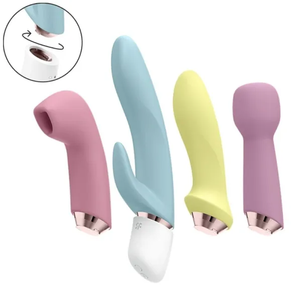 Marvelous Four Vibrator und Luftpulsset von Satisfyer Vibrator | Fesselliebe.de