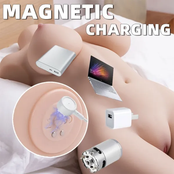 Realistischer, Gepflegter weiblicher Torso mit Stoßfunktion, 71 cm von Xise | Fesselliebe.de