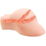 Vagina und Anus mit Realistischem Netz mit Vibration von Crazy Bull | Fesselliebe.de