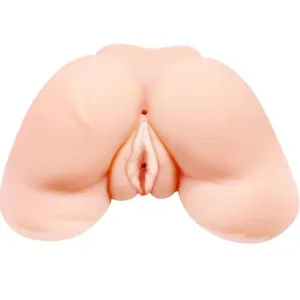 Vagina und Anus mit Realistischem Netz mit Vibration von Crazy Bull