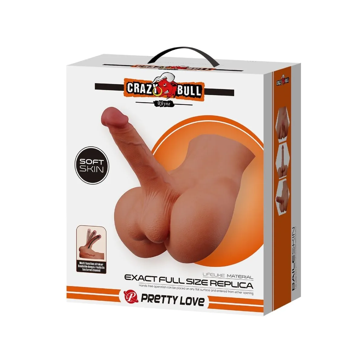 Rhyne Back Realistischer natürlicher Masturbator von Crazy Bull | Fesselliebe.de