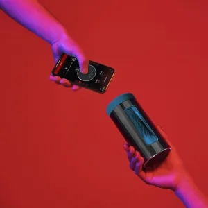 F1s V3 männlicher Masturbator, Blau von Lelo