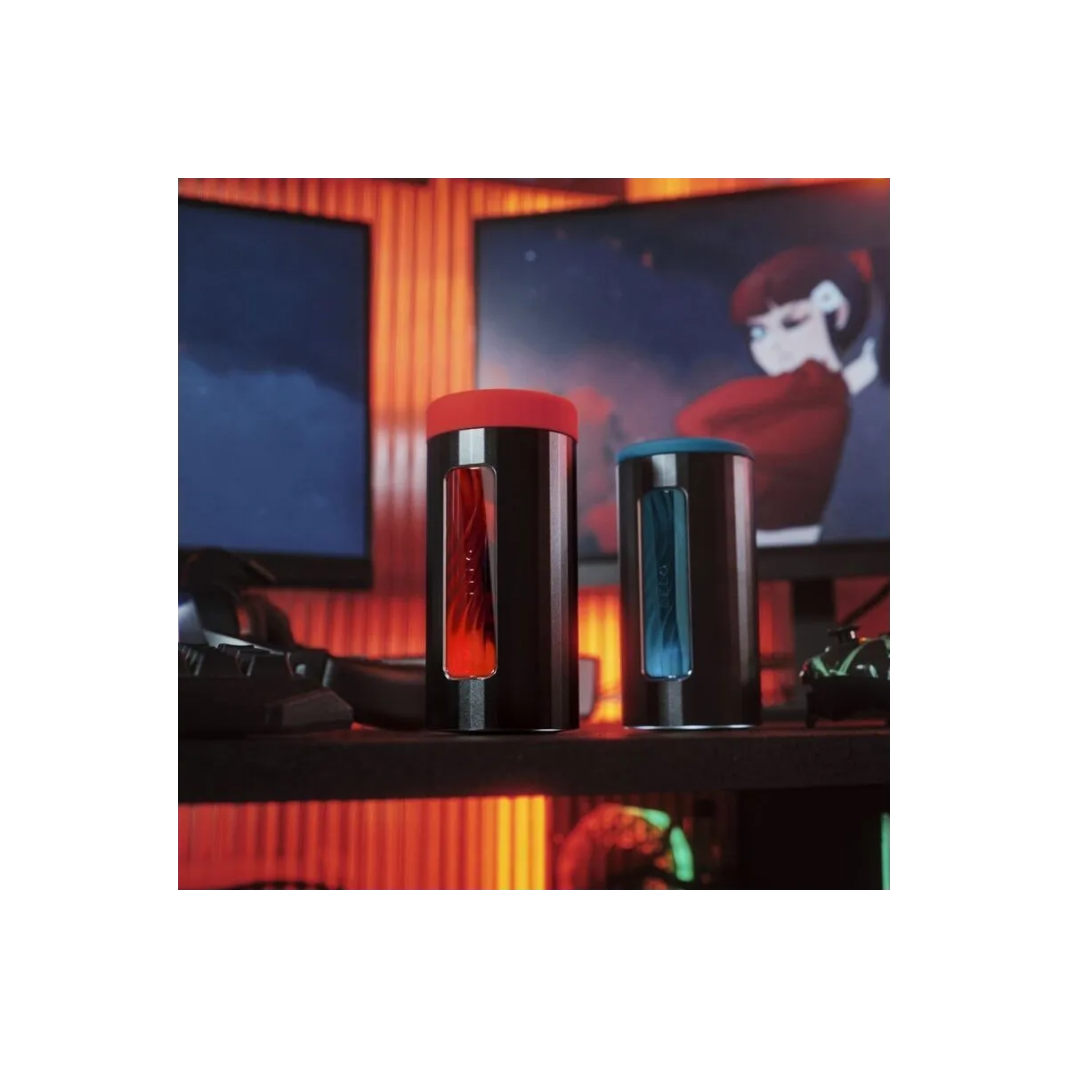 F1s V3 männlicher Masturbator, Blau von Lelo | Fesselliebe.de