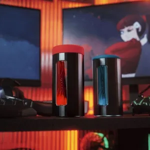 F1s V3 männlicher Masturbator, Blaugrün, XL von Lelo