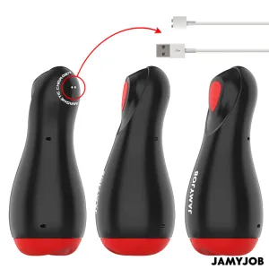 Core-X Automatischer Masturbator 5 Saug- und Vibrationsmodi von Jamyjob