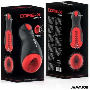 Core-X Automatischer Masturbator 5 Saug- und Vibrationsmodi von Jamyjob