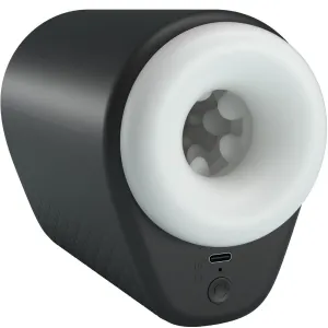 Dj Girl männlicher Masturbator mit Vibration 5 Einstellungen Negro von Pretty Love Male