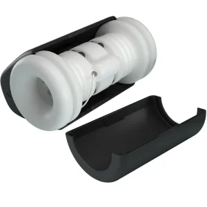 Dj Girl männlicher Masturbator mit Vibration 5 Einstellungen Negro von Pretty Love Male