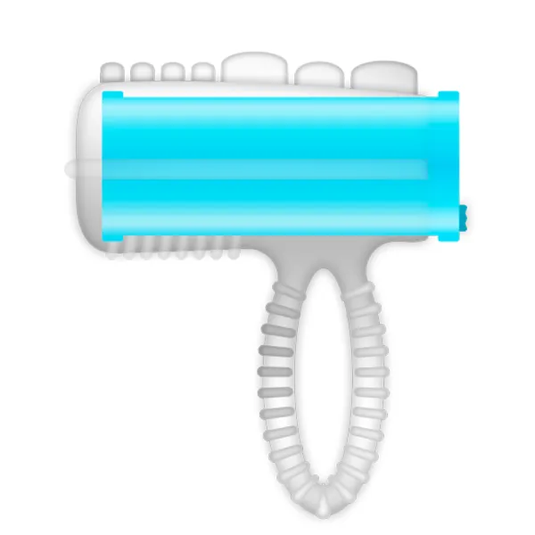 Ringzunge Vibrierendes Blau von Casual Love | Fesselliebe.de