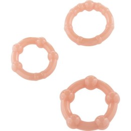Set aus Drei Skin Penis Ringen von Seven Creations | Fesselliebe.de