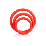 Tri-Rings Set Rot von Calexotics | Fesselliebe.de