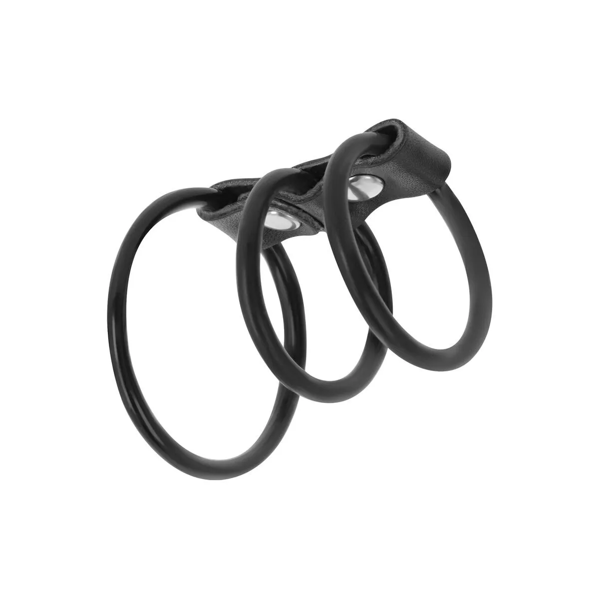 Set aus 3 Flexiblen Penisringen von Darkness Bondage | Fesselliebe.de