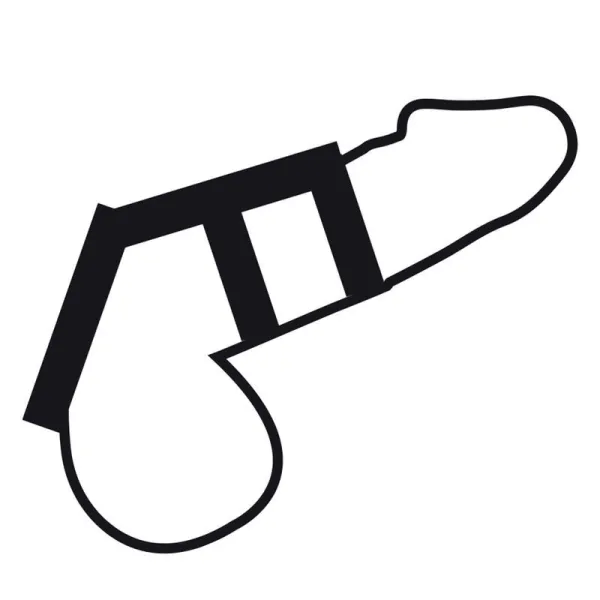 Set aus 3 Flexiblen Penisringen von Darkness Bondage | Fesselliebe.de