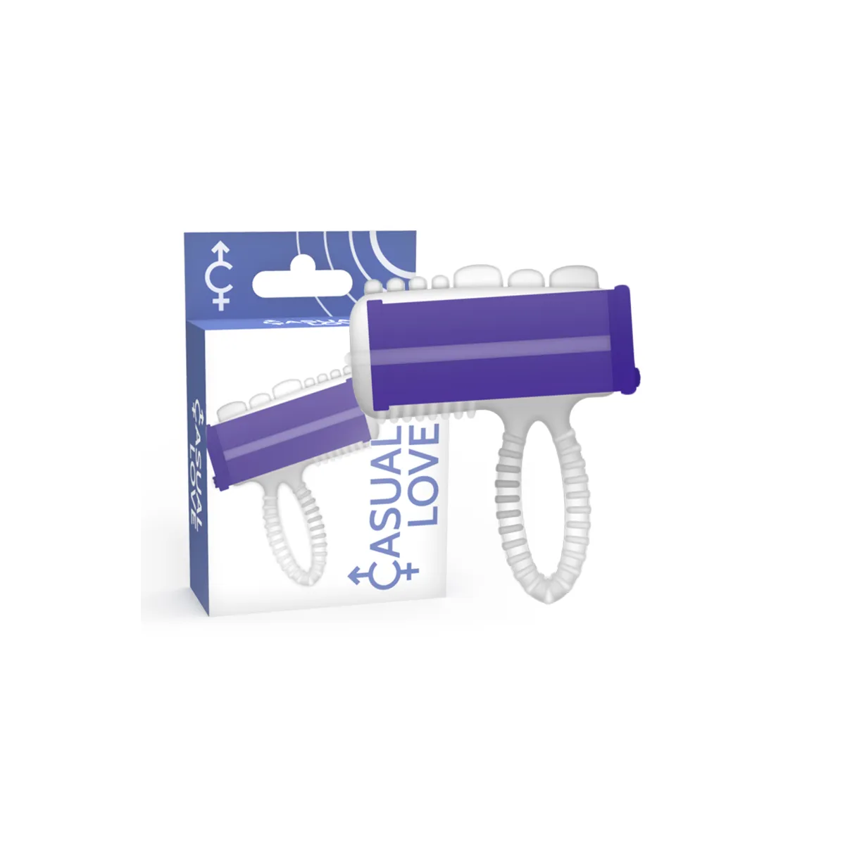 Ring Vibrator Lilac Tongue von Casual Love | Fesselliebe.de