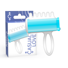 Blue Finger Stimulator von Casual Love | Fesselliebe.de
