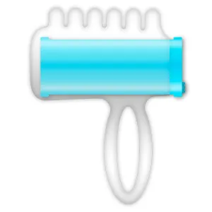 Blue Finger Stimulator von Casual Love