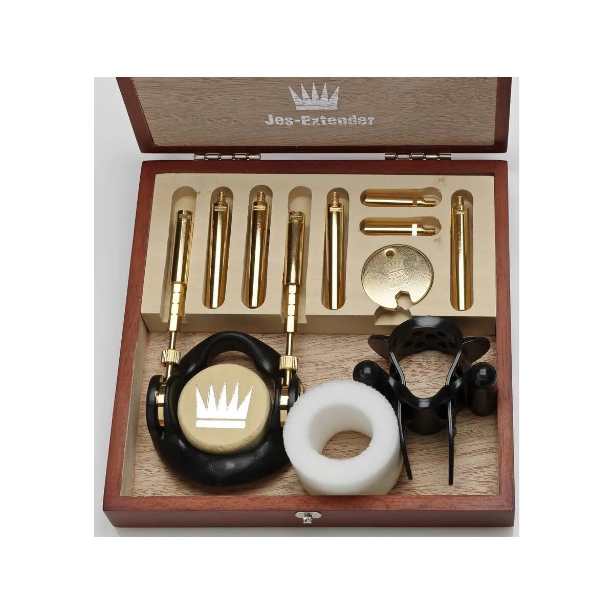 Vergoldete Penisvergrösserung von Jes-Extender | Fesselliebe.de