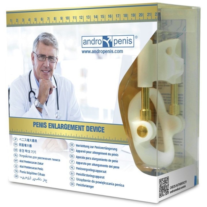 Goldener Penisverlänger von andro Medical | Fesselliebe.de