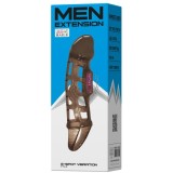 Penisverlngerungshülse mit Vibration und Riemen 13,5 cm von Baile For Him | Fesselliebe.de