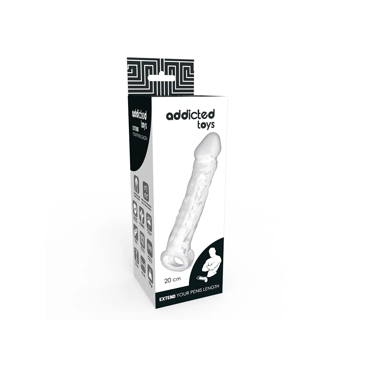 Dong-Verlngerung Transparent von Addicted Toys | Fesselliebe.de