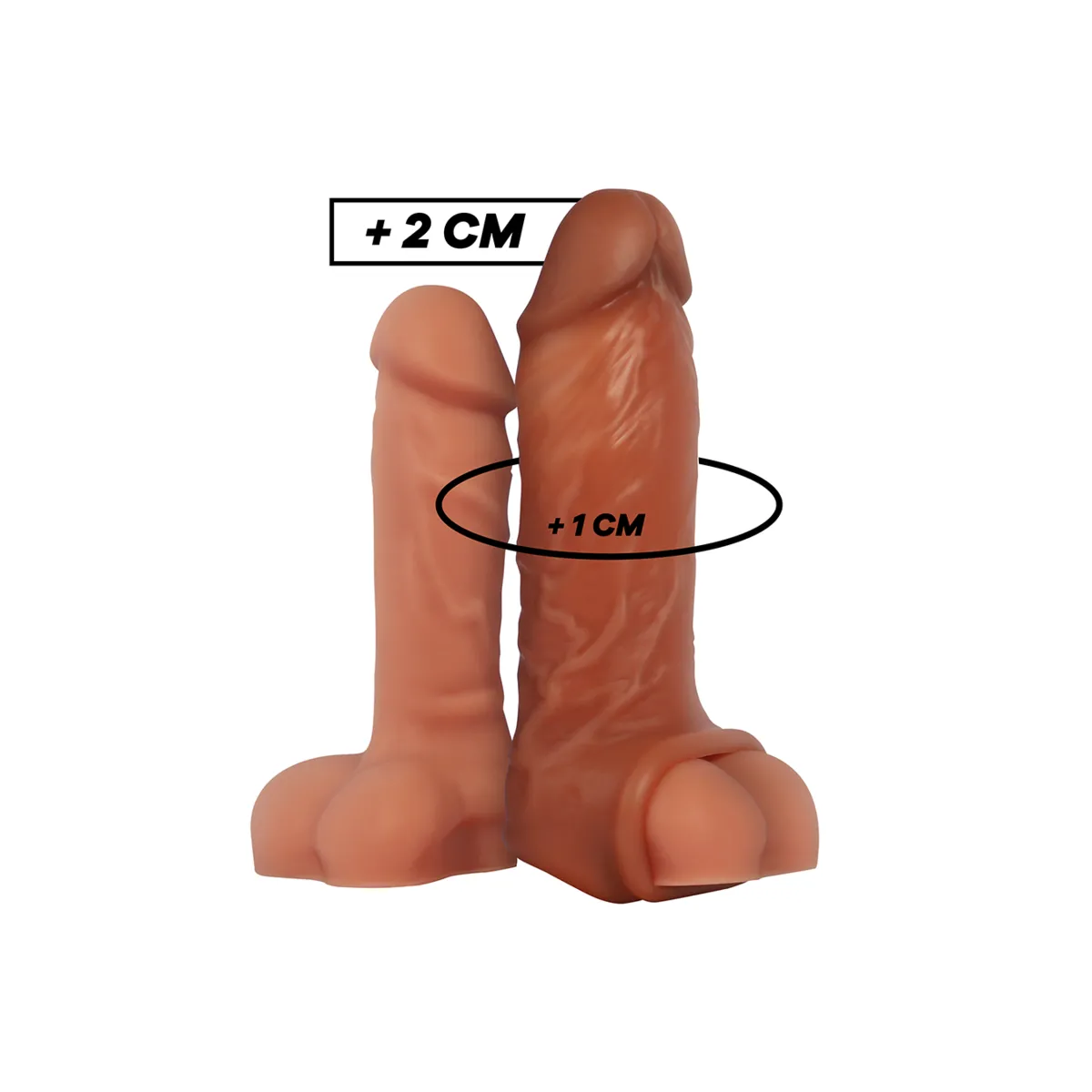 Flüssige Silikon V7 Braune Penisverlängerung von Virilxl | Fesselliebe.de