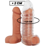Penisverlängerung und Hülle V11 Transparent von Virilxl | Fesselliebe.de