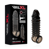 Penisverlängerung und Hülle V11 Schwarz von Virilxl | Fesselliebe.de