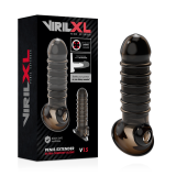 Penisverlängerung und Hülle V15 Schwarz von Virilxl | Fesselliebe.de