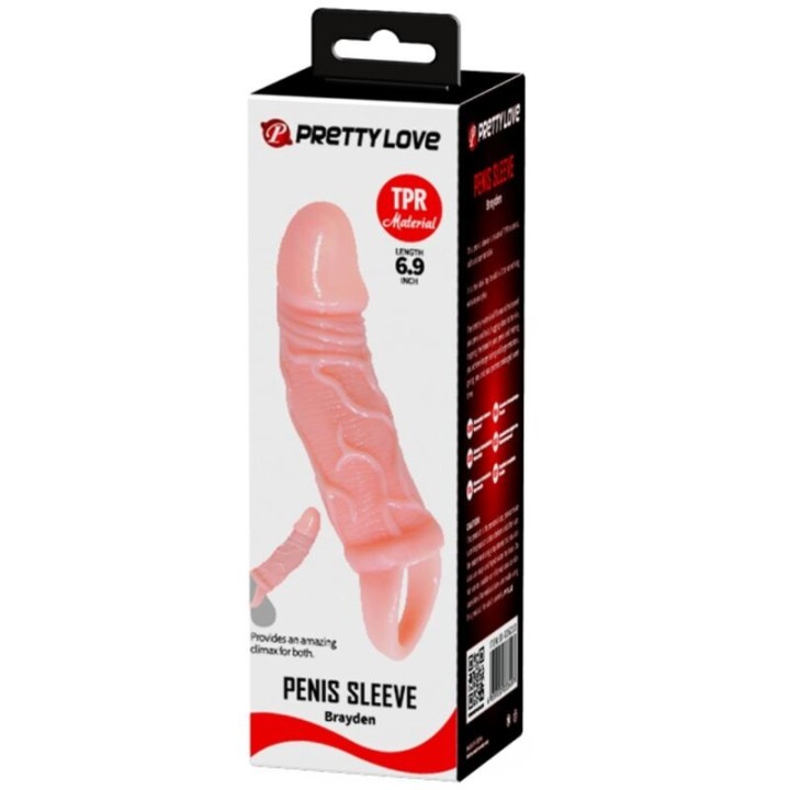 Penisverlngerungshülle mit Gurt für Hoden 13,5 cm von Baile For Him | Fesselliebe.de