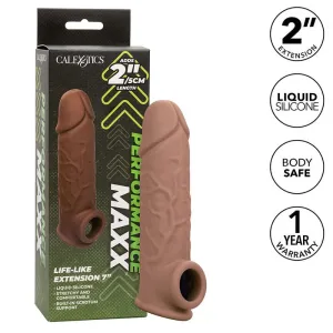 Performance Maxx Lebensnahe Extension 7 Braune Haut von Calexotics