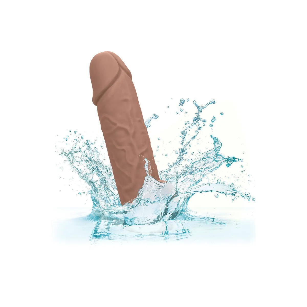 Performance Maxx Lebensnahe Extension 7 Braune Haut von Calexotics | Fesselliebe.de