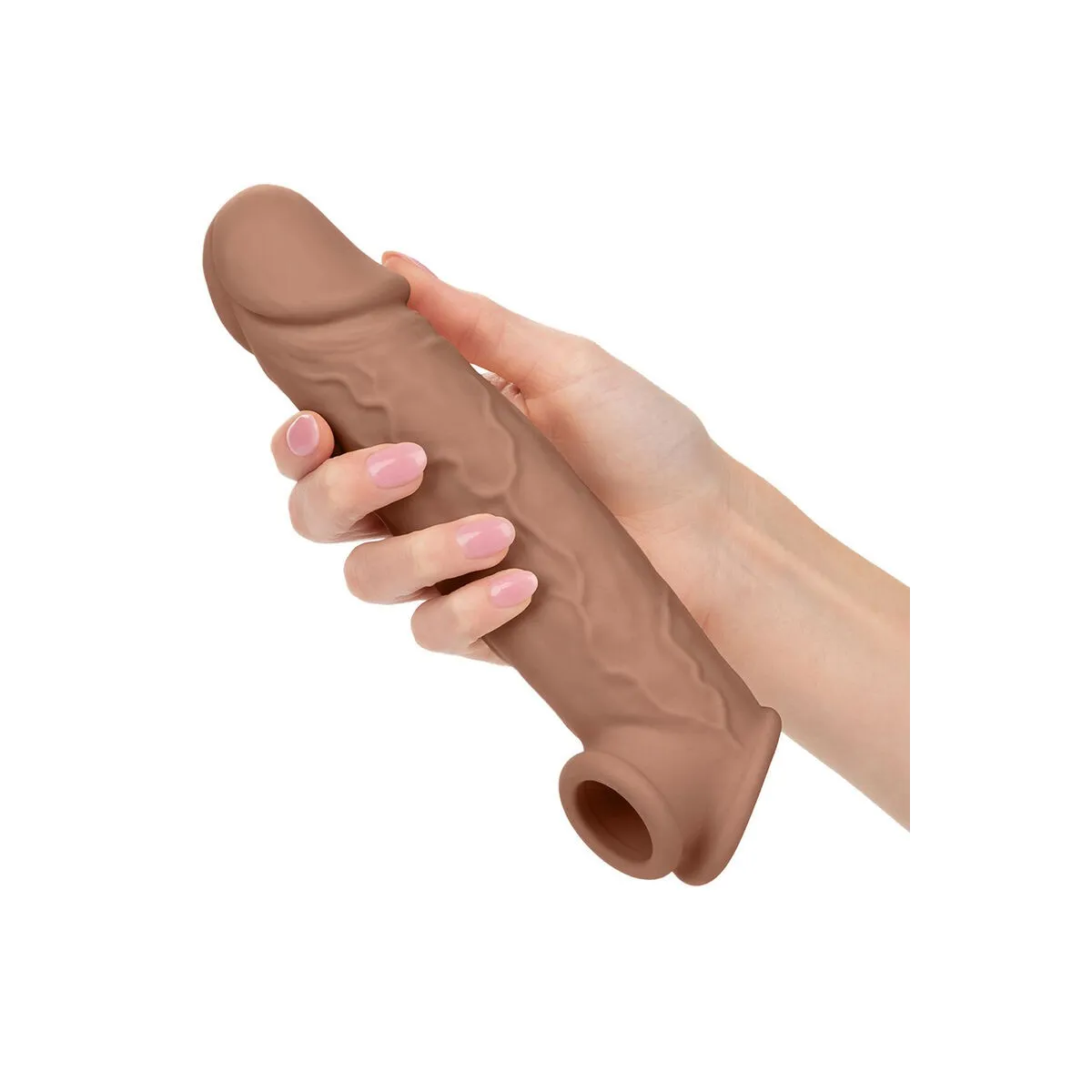 Performance Maxx Lebensnahe Extension 8 Braune Haut von Calexotics | Fesselliebe.de