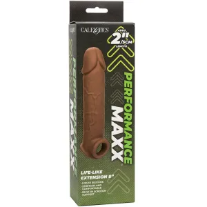 Performance Maxx Lebensnahe Extension 8 Braune Haut von Calexotics