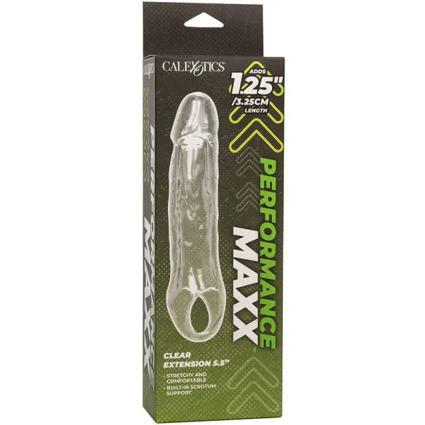 Performance Maxx Clear Extension 5,5 Transparent von Calexotics | Fesselliebe.de