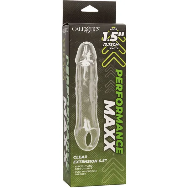 Performance Maxx Clear Verlngerung 6,5 Transparent von Calexotics | Fesselliebe.de