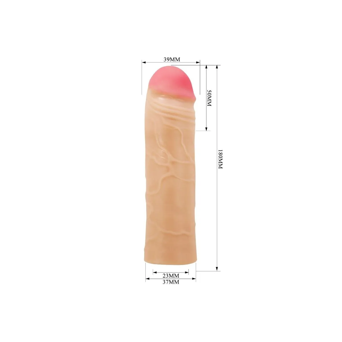 Chane Penis Extender Cover Fleisch von Pretty Love Male | Fesselliebe.de
