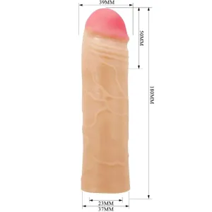 Chane Penis Extender Cover Fleisch von Pretty Love Male