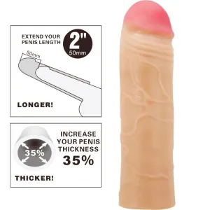 Chane Penis Extender Cover Fleisch von Pretty Love Male
