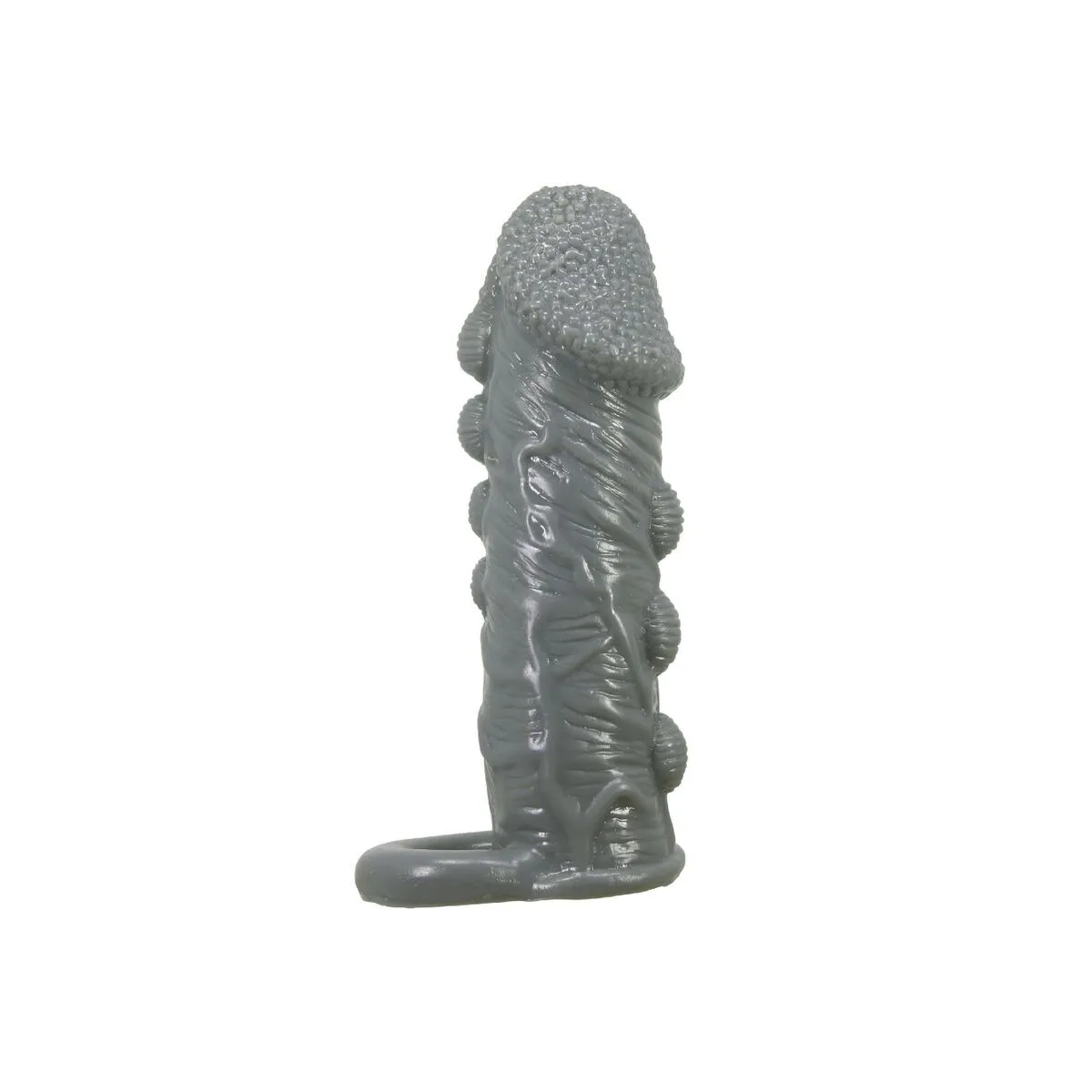 Realistischer Penisvergrösserer und Verzögerungshülse Grau von Pretty Love | Fesselliebe.de