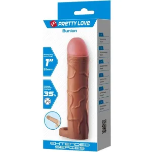 Bunion Penis Sleeve mit 2,5 cm Verlängerung Mulatte von Pretty Love
