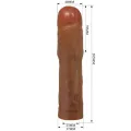 Kylian Penishülle mit 7,6 cm Verlängerung Mulatte von Pretty Love