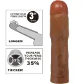 Kylian Penishülle mit 7,6 cm Verlängerung Mulatte von Pretty Love