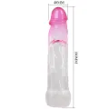 Neron Realistische 6 cm Penisvergrösserungshülse Rosa von Pretty Love