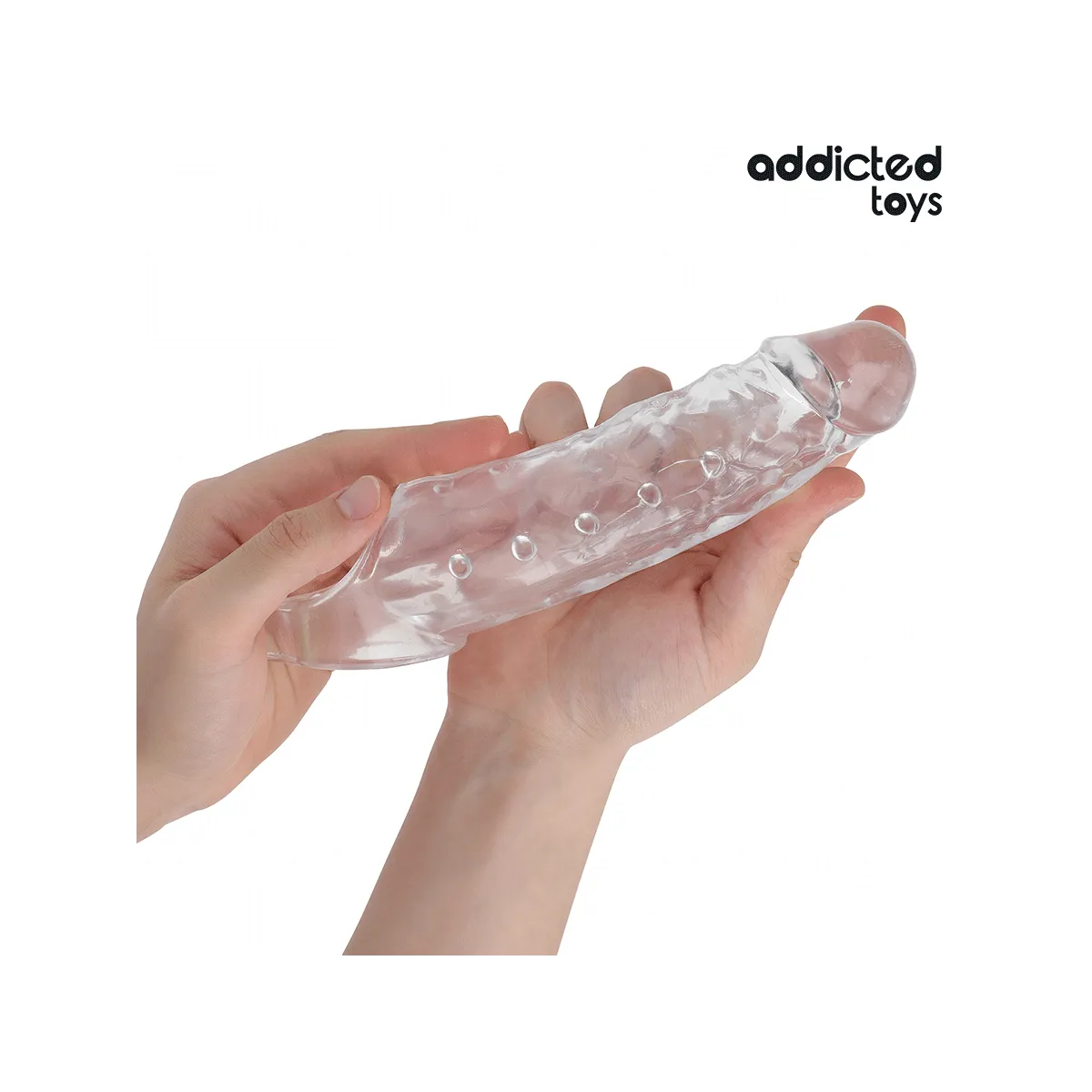 Transparente Penisverlängerung Grösse S 23 cm von Addicted Toys | Fesselliebe.de