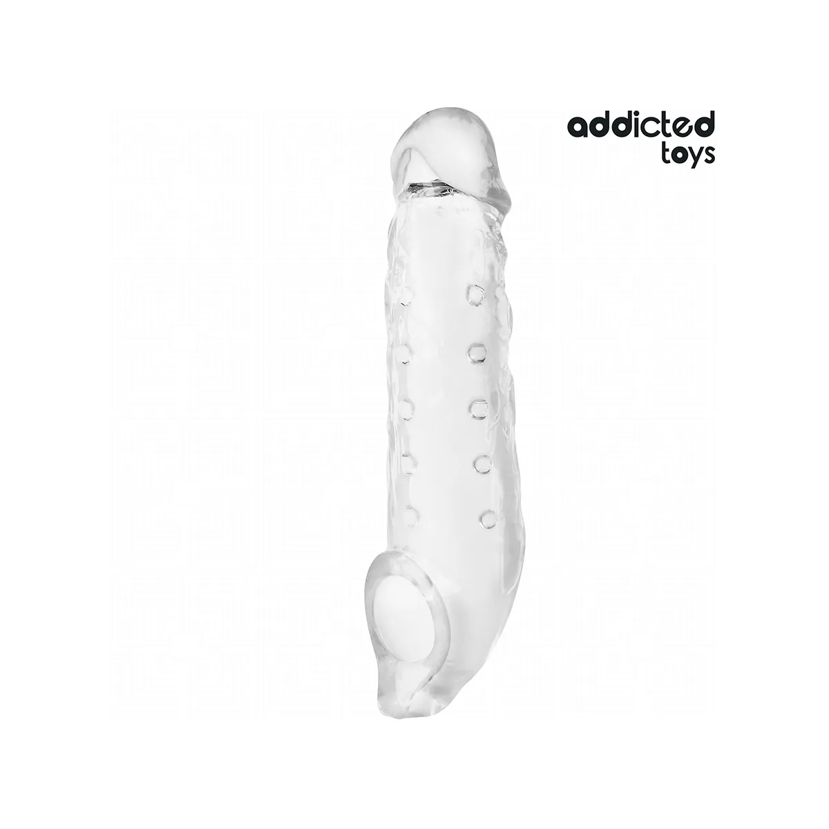 Transparente Penishülse Grösse M 27 cm von Addicted Toys | Fesselliebe.de