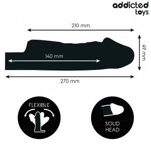Transparente Penishülse Grösse M 27 cm von Addicted Toys