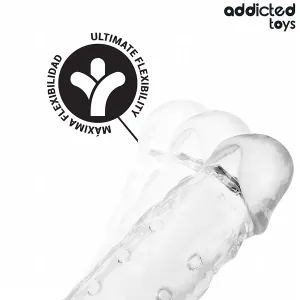 Transparente Penishülse Grösse M 27 cm von Addicted Toys