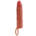 Hydrierte Haut Silikon-Penishülle Karamelln 20 cm von Get Real