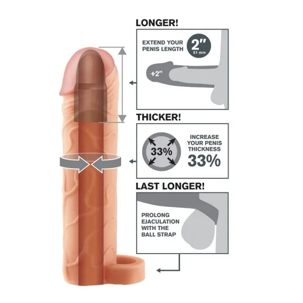 Perfect 2 Extension Ball Strap Skin von Fantasy X-Tensions | Fesselliebe.de