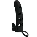 Silikonhülle mit Vibration 15,2 cm von Pretty Love Male